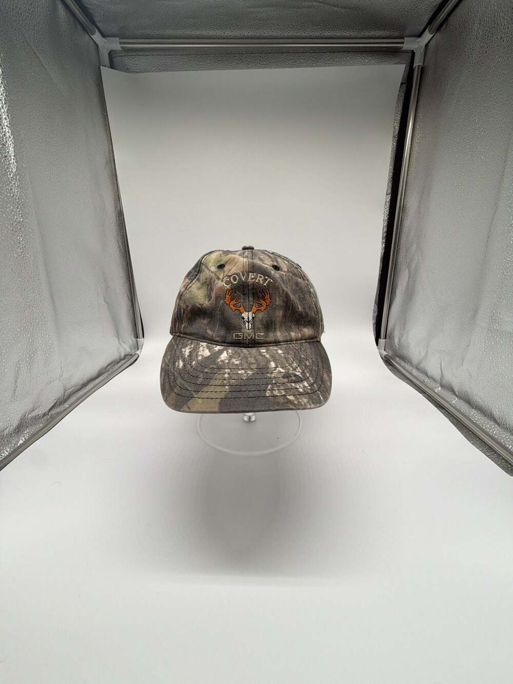 GMC Covert Hunting Camo Baseball Hat Strapback